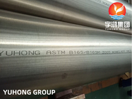 ASTM B165 UNS N04400 MONEL 400 لوله بدون درز از آلیاژ مس نیکل برای پردازش گاز