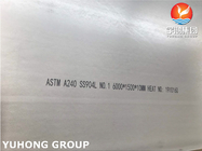 ورق فولادی ضد زنگ ASTM A240 TP904L 1.4539 N08904 با مقاومت بالا