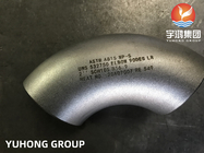ASTM A815 WP-S UNS S32750 فولاد ضد زنگ Super Duplex بدون درز 90° Elbow LR B16.9