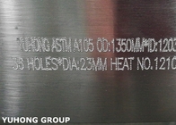 ASTM A105 (ASME SA105) کانال فلنج محوری فولاد کربن، فلنج بدن