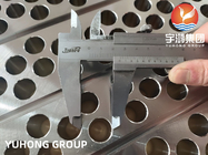 ASTM A182 F316L ورق لوله از فولاد ضد زنگ برای بخش مبادله گرما