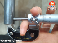 ASTM A268 TP405 / UNS S40500 لوله بدون درز از فولاد ضد زنگ لوله مبادله گرما