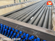 ASME SA210 درجه A1 لوله فولاد کربن با آلومینیوم جاسازی شده نوع G لوله بالدار برای مبادله گرما