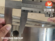 EN10028 1.4541 ورق لوله فولاد ضد زنگ برای مبدل سر شناور مبدل گرما پوسته