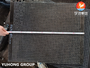 فولاد کربن مربع نیمه دایره لوله بازر برای مبادله گرما EN 10025-2 S235JR