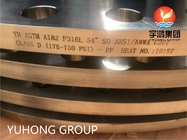 فلنج فولادی فلنج SOFF ANSI / AWWA C207 CLASS D ASME ASTM BS 175-150 PSI ، 86PSI
