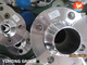 فلنج فولادی نیکل آلیاژی B564 Alloy825 Alloy 625 WNRF قطر فلنج کلاس 150 - 2500 شکل گرد برای قطعات مکانیکی