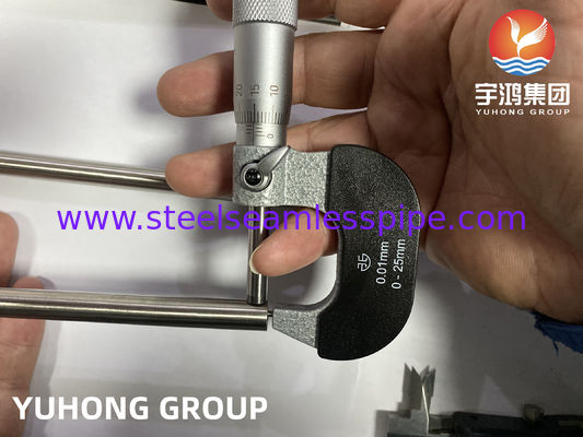 لوله فولادی ضد زنگ ASME SA249/ASTM A249 TP316/316L/316H/316Ti BRIGHT ANNEALED