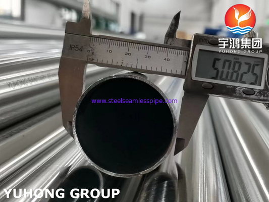 ASTM A270 لوله بهداشتی از فولاد ضد زنگ TP316L لوله بدون درز برای صنعت مواد غذایی