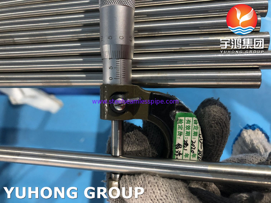 ASTM A270 لوله بهداشتی فولاد ضد زنگ TP316L بدون درز / جوش برای صنعت مواد غذایی