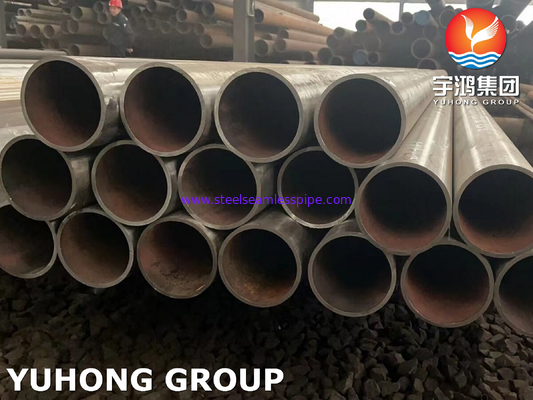 ASTM A335 P9 لوله فولادی آلیاژ با دمای بالا برای مبادله گرما رنگ سیاه