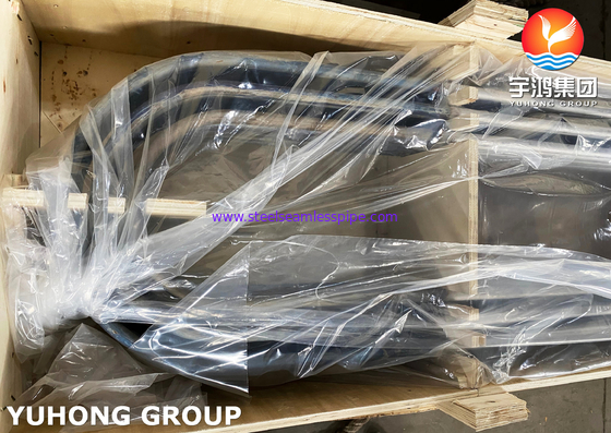 لوله های دو فلز فولادی U bend sA789 s32205 S31803 تضمین درمان حرارتی
