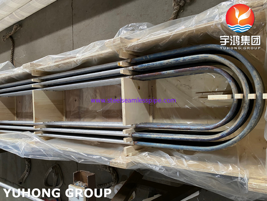 ASME SA789 SAF 2205 / UNS S32205 مبادله گرما دوگانه فولادی