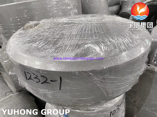 ASME SA403 WP304-S کلاه فولاد ضد زنگ اندازه بزرگ 40 اینچ