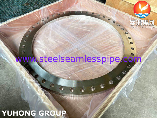 ASTM A240 SS904L فلنج بر روی صفحه ای با صورت صاف AWWA C207 و ابعاد سفارشی