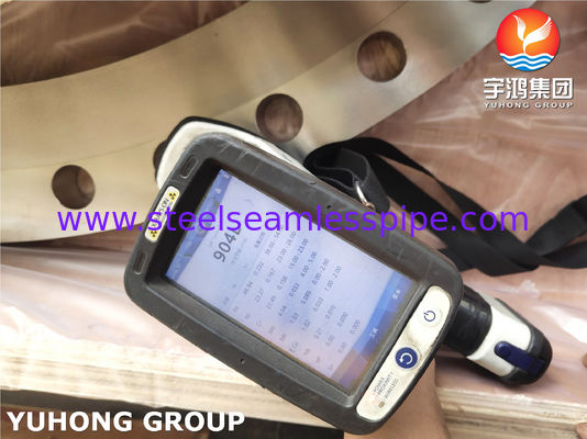 ASTM A240 SS904L فلنج بر روی صفحه ای با صورت صاف AWWA C207 و ابعاد سفارشی