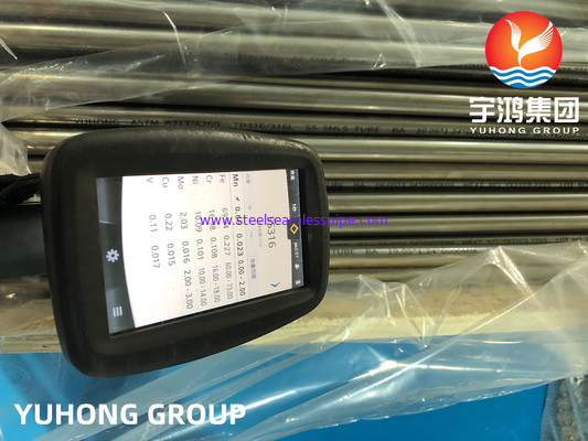 ASTM A213/A269 TP316/316L 1.4401/1.4404 لوله روشن ضد زنگ فولاد