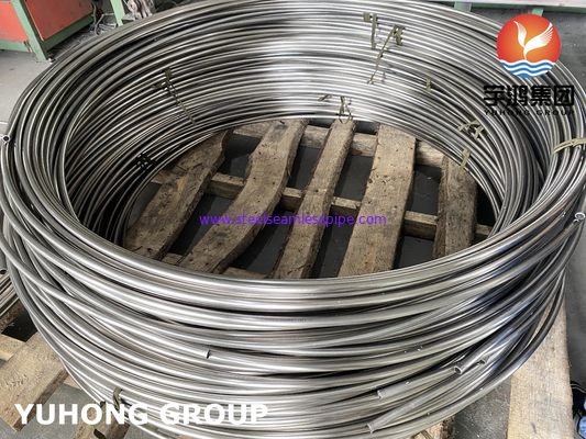 لوله های کویل فولاد ضد زنگ روشن، ASTM A213 / A269 SS304 / SS316L