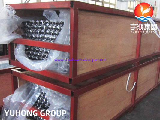 ASTM A179 لوله ای از نوع L با باله آلومینیومی برای خنک کننده هوا