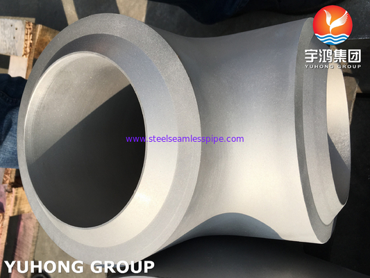 SS316L Butt Weld Fitting، A403 WP316L Tee برابر (بدون درز / جوشکاری) ، استاندارد B16.9