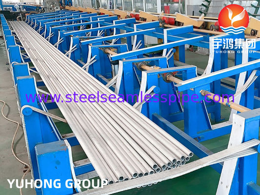 ASTM A213 TP304L لوله مبادله گرما بدون سلسله از فولاد ضد خوردگی