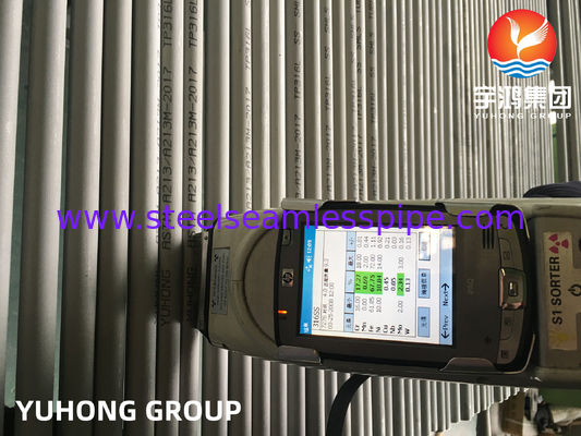ASTM A213 TP316L لوله بدون درز از فولاد ضد زنگ کشیده شده سرد برای کاربردهای مبادله گرما و دیگ