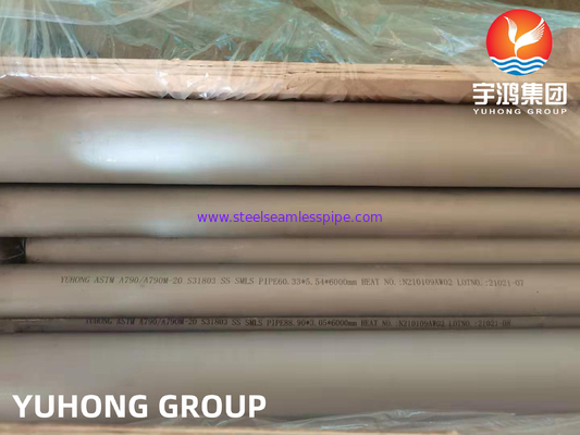 ASTM A790 UNS S32750 (2507, 1.4410)، لوله های فولادی ضد زنگ Super Duplex، PREN> 40