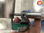 لوله جوش داده شده فولادی ضد زنگ ASTM A249 TP321 برای مخزن فشار
