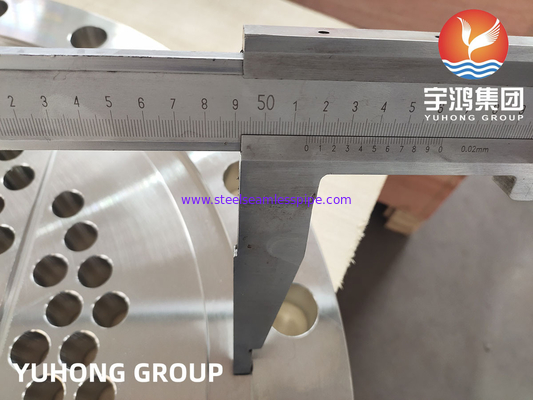 ASTM A182 F316L / UNS S31603 / 1.4404 ورق لوله مبدل گرما فولاد ضد زنگ