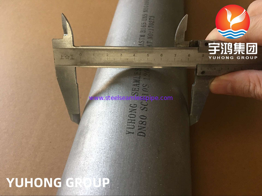 ASTM B165 مونل 400 N04400 لوله آلیاژ نیکل بی سیم برای آب دریا