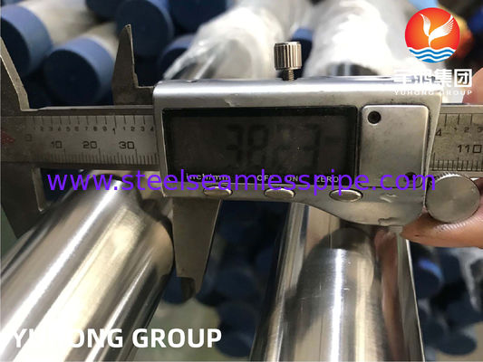 ASTM A270 TP304 لوله های بی سیم فولاد ضد زنگ بهداشتی با سطح پولیش شده و مقاومت در برابر خوردگی