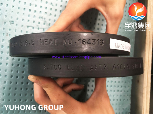 فلنج کور فولاد کم کربن A105، آهنگری شده و نرمالیزه شده، ASME B16.5 / EN1092-1، مورد استفاده در خطوط لوله نفت و گاز