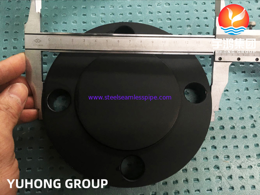 فلنج کور فولاد کم کربن A105، آهنگری شده و نرمالیزه شده، ASME B16.5 / EN1092-1، مورد استفاده در خطوط لوله نفت و گاز