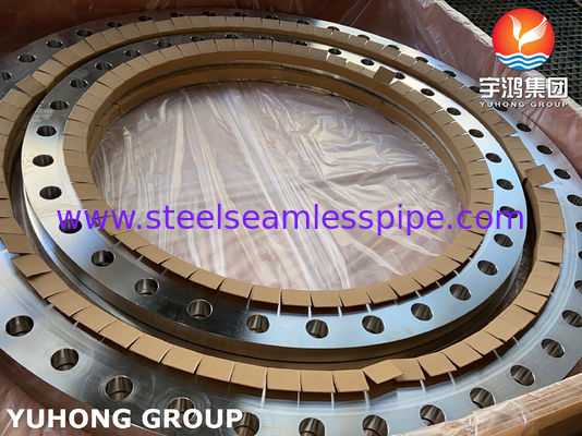 ASTM A240 آلیاژ 904L / UNS N08904 AWWA C207 فلنج نوع حلقه ای برای خدمات آب