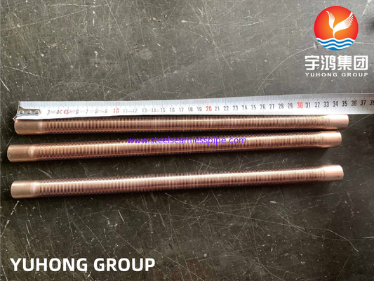 ASTM B111 C70600 Cu-Ni 90/10 لوله کم بال برای سیستم های گرمایش کاندنسر