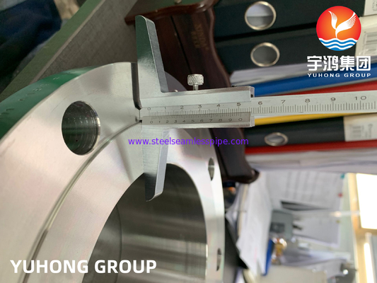 ASTM A182 F44 / آلیاژ 254 SMO / UNS S31254 فلنج گردن جوش فولاد ضد زنگ