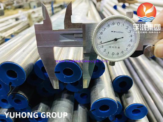 رآکتور هسته ای لوله استفاده شده ASTM B167 Inconel 600 / UNS N06600 نوع بدون درز