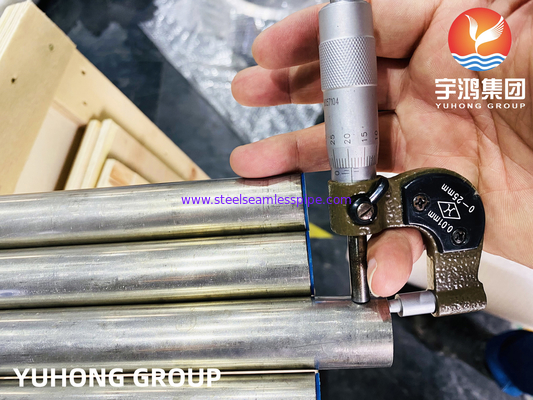 رآکتور هسته ای لوله استفاده شده ASTM B167 Inconel 600 / UNS N06600 نوع بدون درز
