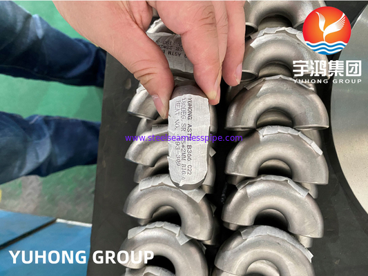 HASTELLOY C22 ELBOW 90 / 180 DEG تخته های نکل آلیاژ