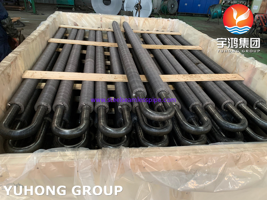 فولاد ضد زنگ U BEND HFW A106 GR.B U-FINNE TUBE SPIRAL EXTRUDED/STUD