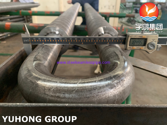 فولاد ضد زنگ U BEND HFW A106 GR.B U-FINNE TUBE SPIRAL EXTRUDED/STUD