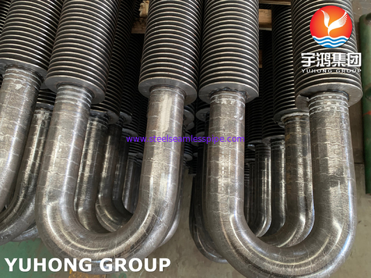 فولاد ضد زنگ U BEND HFW A106 GR.B U-FINNE TUBE SPIRAL EXTRUDED/STUD