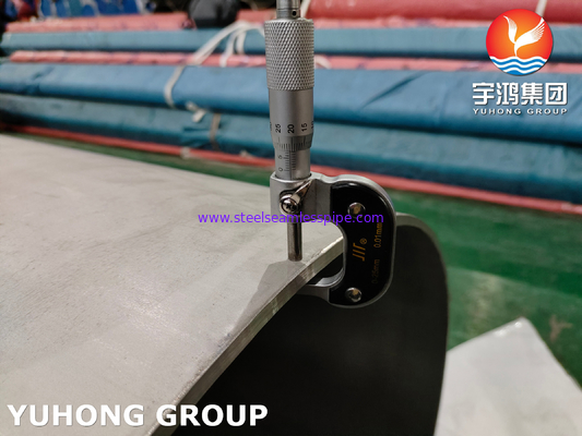 ASME SA312 TP317L 1.4438 لوله های جوش داده شده برای خدمات دمای بالا