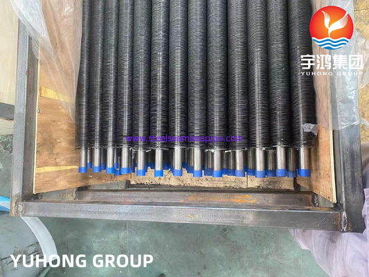 نوع G لوله Fin ASME SB163 NO4400 مقاوم به خوردگی انتقال گرما
