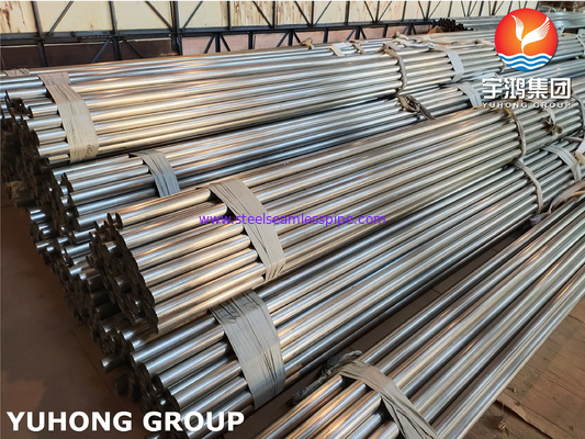 لوله جوش داده شده فولاد ضد زنگ، ASTM A249 TP304 / UNS S30400 / SUS 304، برای دیگ بخار یا سوپرهیتر