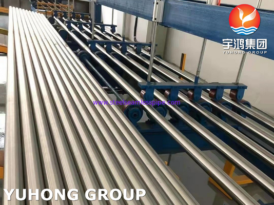 ASTM A270 TP316L فولاد ضد زنگ لوله بهداشتی بدون درز سطح روشن