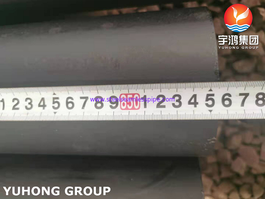 لوله دما ASTM A213 درجه T5 لوله بدون درز آلیاژ فولاد سیاه رنگ شده برای دما