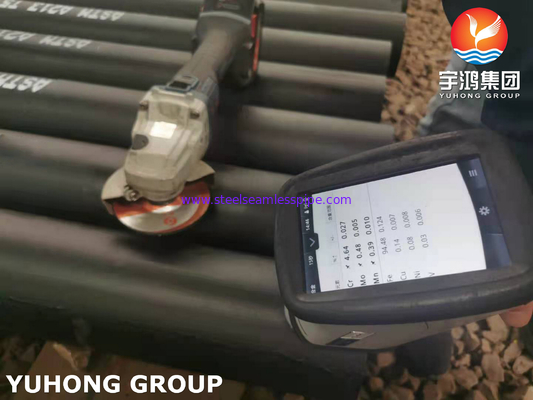 ASTM A213 T5 K41545 لوله بدون درز فولاد آلیاژ برای مبادله گرما