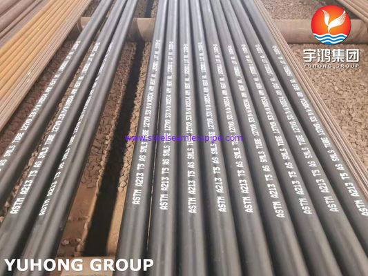ASTM A213 T5 K41545 لوله بدون درز فولاد آلیاژ برای مبادله گرما