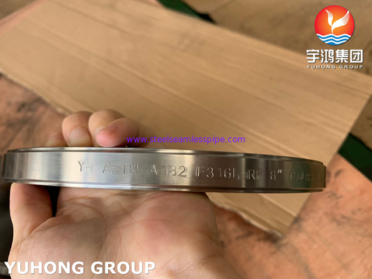 مقاومت خوب در برابر خوردگی ASTM A182 F316L فلنج عینک جعل شده